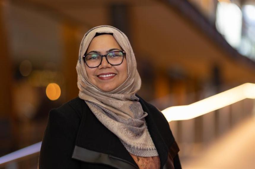 Portrait of Dr Saadia Adnan